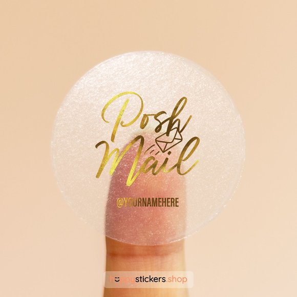 Thank You For Shopping My Closet! Stickers & Labels with your custom wor… - Picture 12 of 17